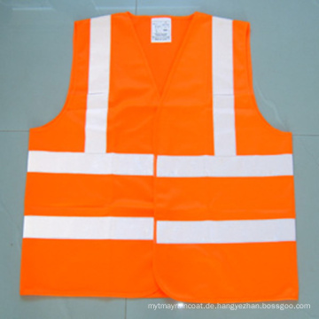 En471 Standard Hi-Vis Refektive Sicherheitsweste / Sicherheitsweste